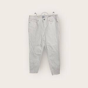 William Rast Denim White Perfect Ankle Skinny Jeans‎ Sz 32